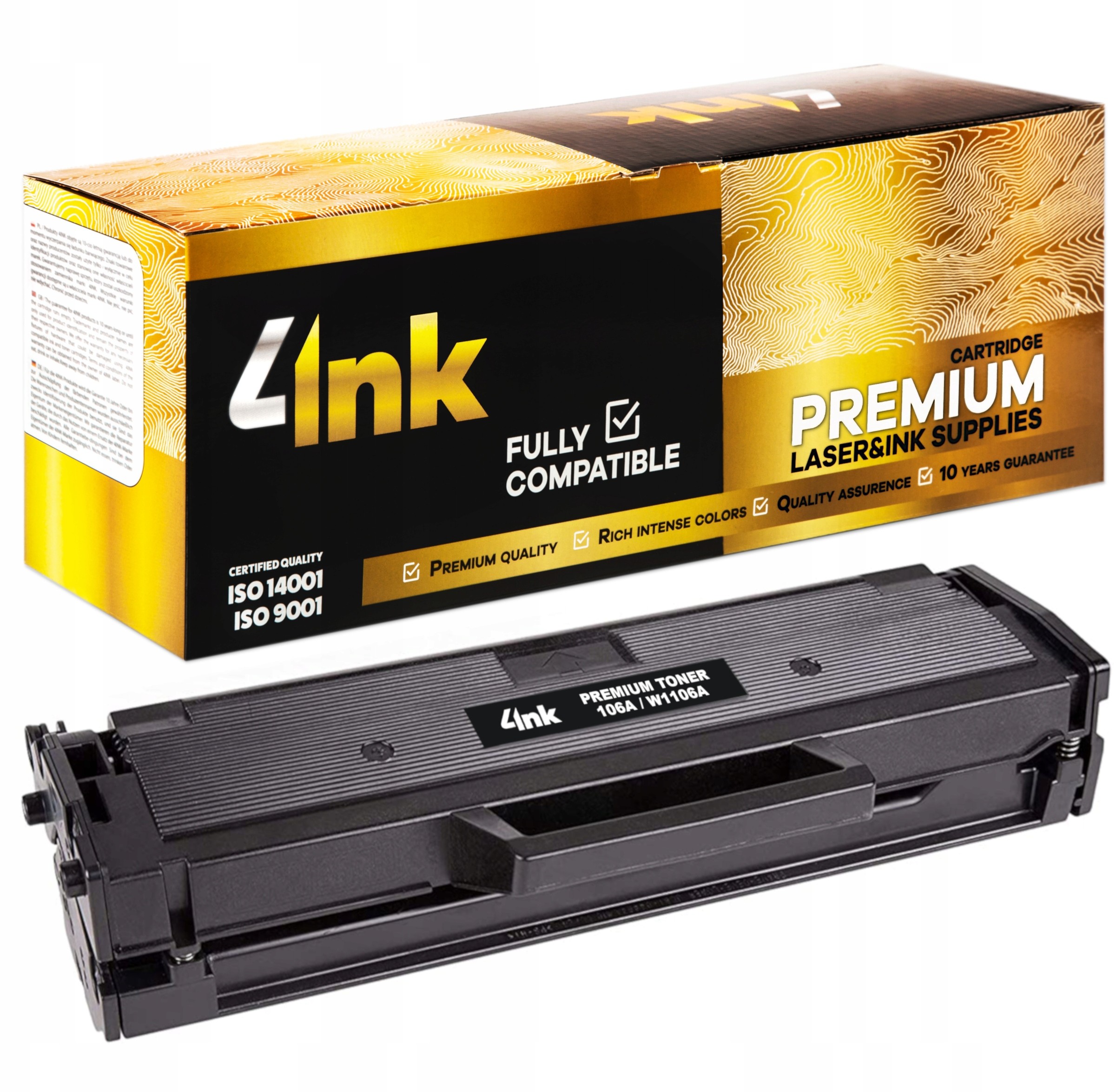 Toner 4INK do Hp 106A 107A 107R 107W Mfp 135A 137W