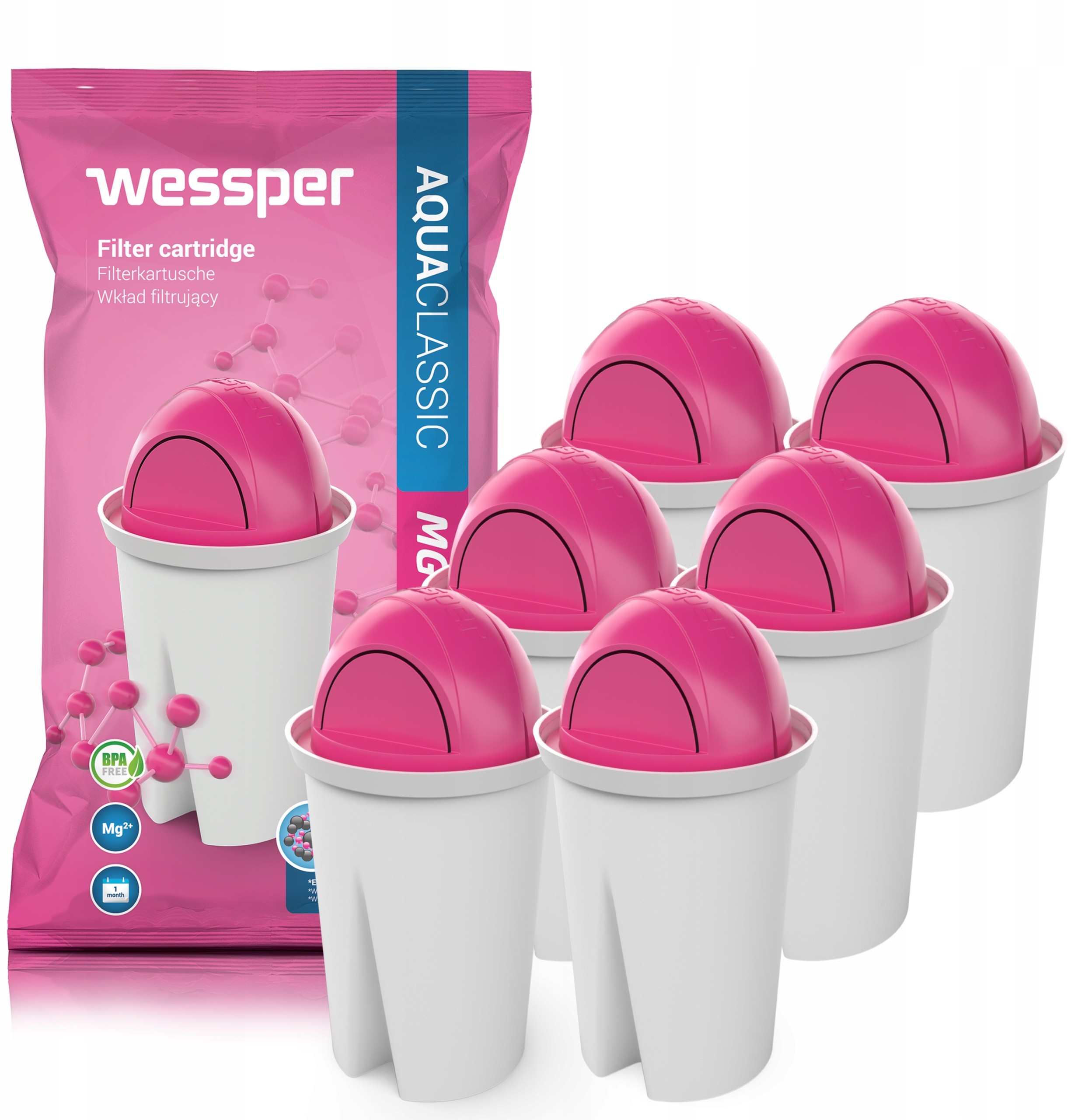 DAFI Wkład Filtr do Classic Mg+ Magnez Brita 6 szt