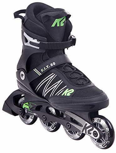 K2 Skates F.I.T. 80 łyżworolki męskie szaro-niebieskie, 47 EU 30E0873.1.1.130