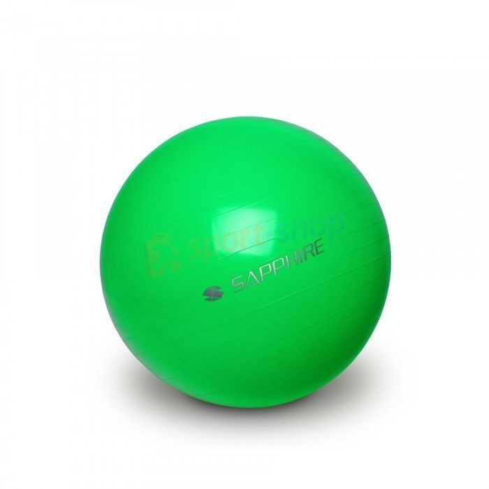 Sapphire Piłka fitness 65cm z pompką SG-042 zielona) 12h SG-042