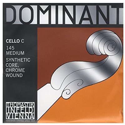 Dominant Strings thomastik naciągi Cello dominant Nylon rdzeń 4/4; rozmiar C 145