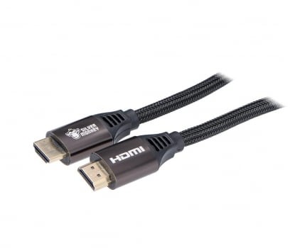 Zdjęcia - Kabel Silver Monkey  HDMI 2.1 w oplocie 3m - darmowy odbiór w 22 miastach i 