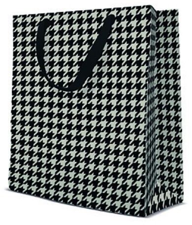 PAW Torebka prezentowa, medium, Classic Design, szaro-czarna