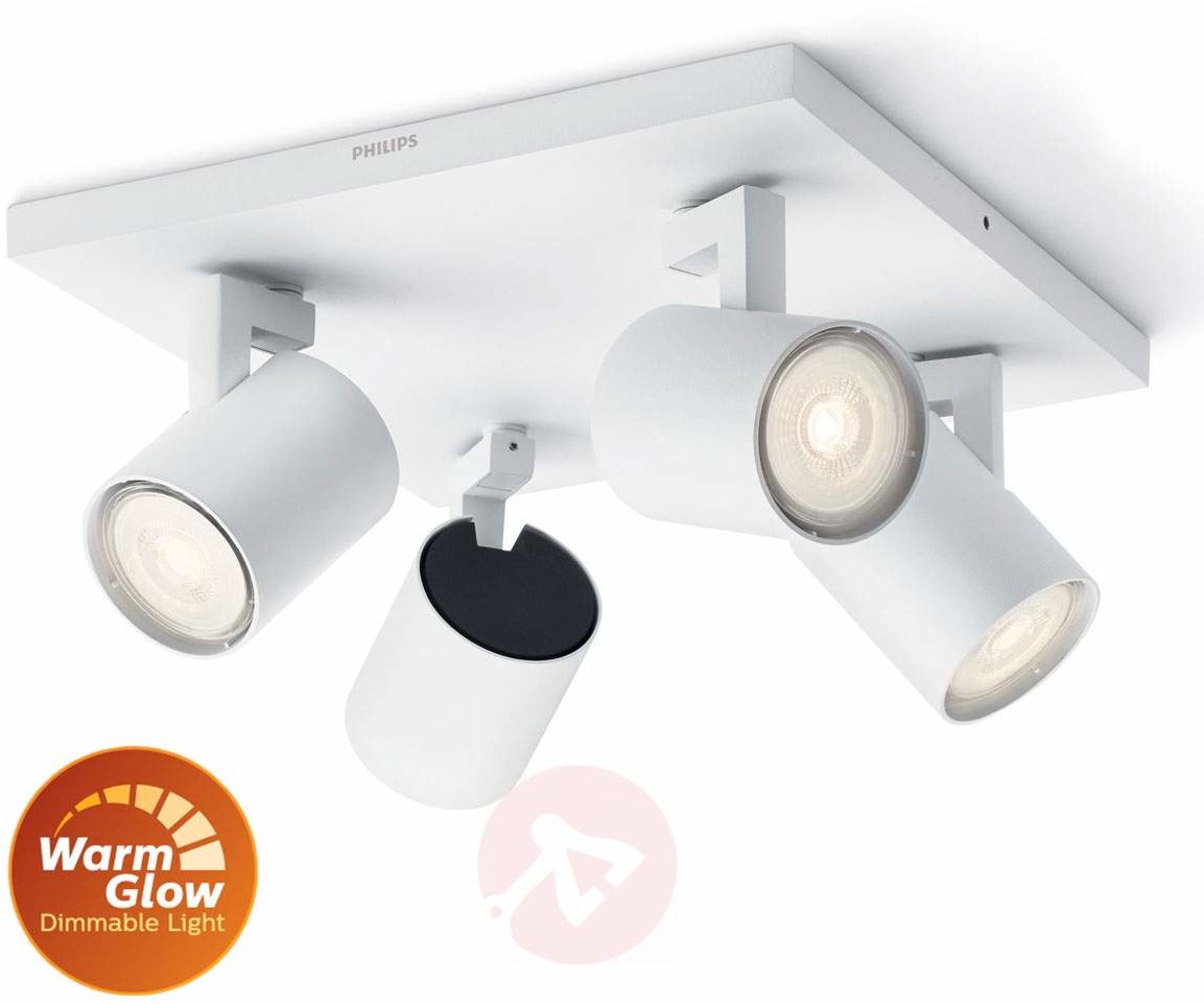 Kanciasty reflektor sufitowy LED Runner