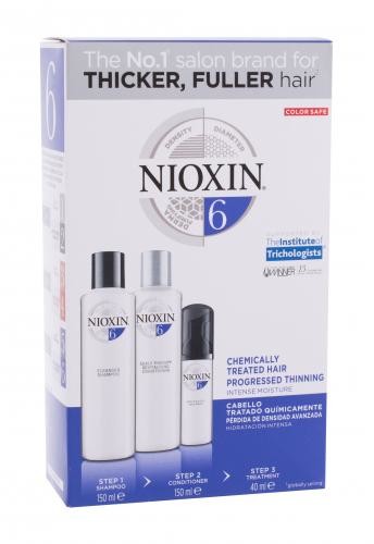 Nioxin System 6 zestaw Szampon System 6 Cleanser Shampoo 150 ml + Odżywka System 6 Scalp & Hair Treatment 40 ml dla kobiet