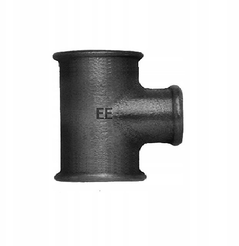 Trójnik Redukcyjny 1 1/2'' x 1 1/4'' Stal Czarna