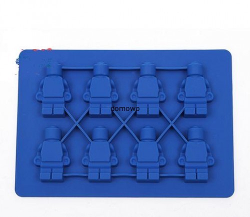 FOREMKA SILIKONOWA ROBOTY lego czekoladki ciastka 8