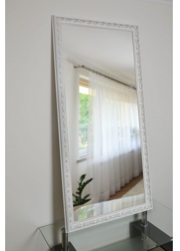 Łukasz Ochwat Alfaram Lustro w ornamentowej zdobionej ramie 7004002, Lustro w ramie: 50x150