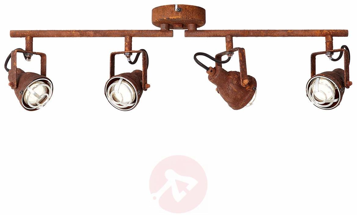 Brilliant Poruszająca industrialna lampa sufitowa Bente