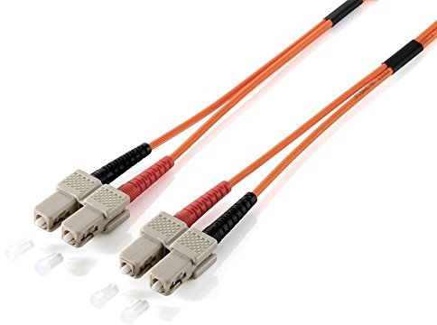 Equip LWL Patch Cable SC-> SC 3.00 m Single Mode Duplex OS2 YEL 253333
