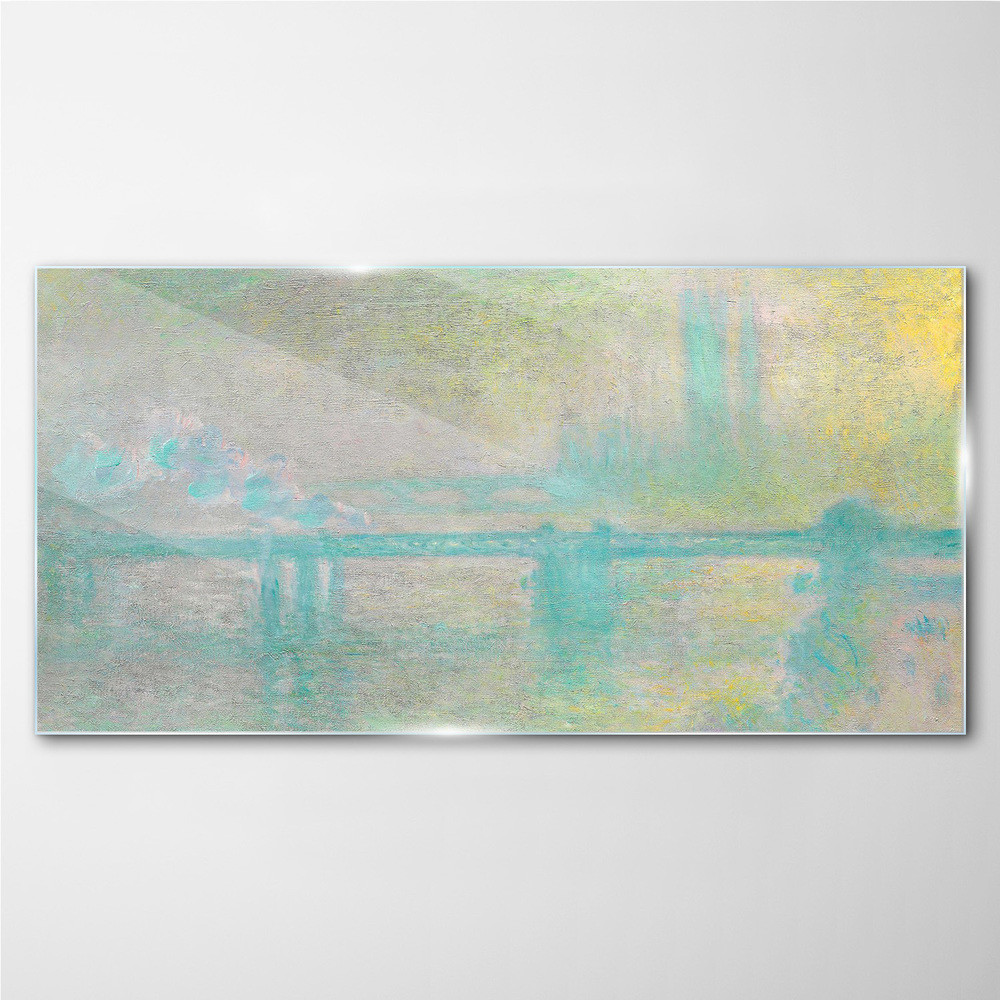 PL Coloray Obraz na Szkle Charing Cross Bridge Monet 120x60cm