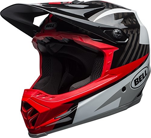 Modi rowerowy Bell Full-9 DH Biały/Czarny/czerwony 2018: Rozmiar: M (55 59 cm) BEHFULL85M