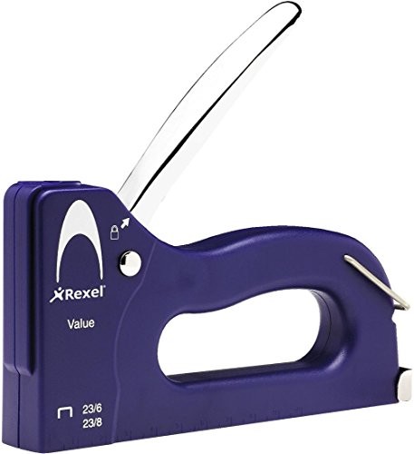 Rexel 2101210 Value zszywacz tapicerski ręczny, niebieski 2101210