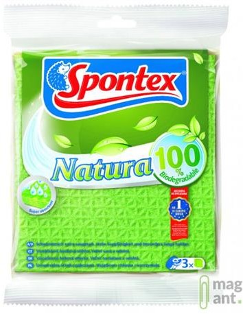 Spontex Natura biodegradowalna ściereczka gąbczasta 97842394 spontex hsk0649338