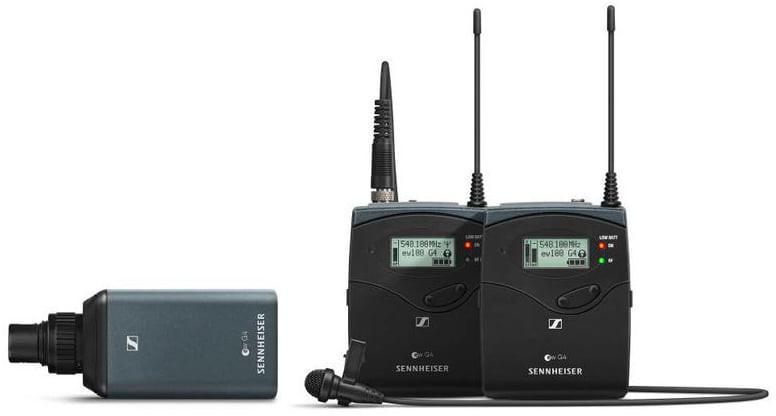 Sennheiser EW 100 ENG G4-G - system bezprzewodowy z wysoką elastycznością do pracy z kamerą, pasmo 566-608 MHz 45090