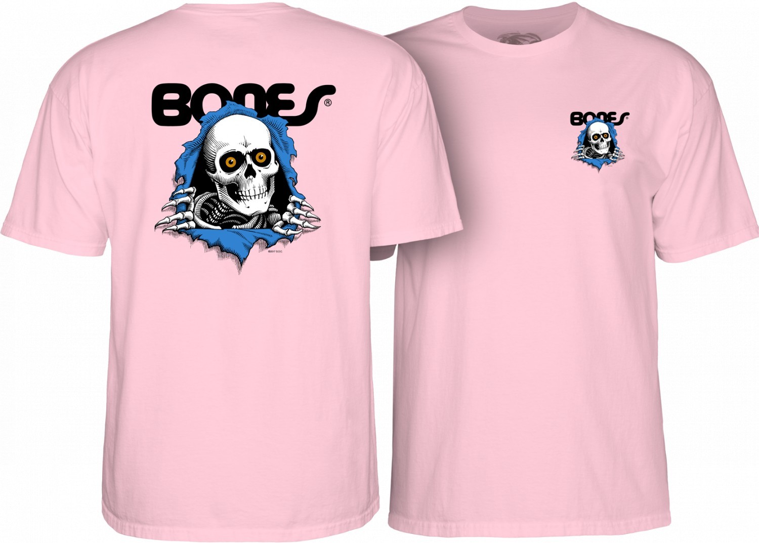BONES t-shirt BONES RIPPER Light Pink