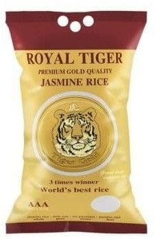 Royal Tiger Ryż jasminowy gold marki Royal Tiger 5 kg
