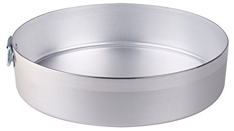 Pentole Agnelli pentole agnelli fama6618 cylindryczny kształt, z uchwytem do ciasta, aluminium, srebrny FAMA6618