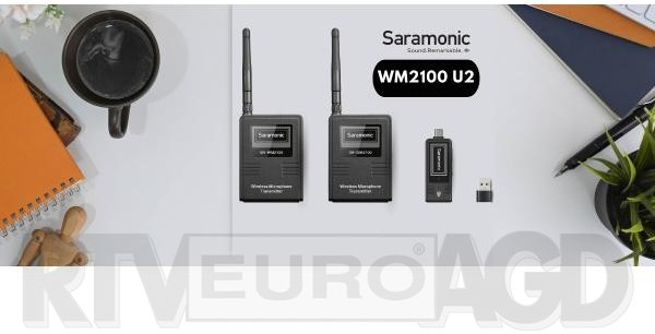 Saramonic Zestaw do bezprzewodowej transmisji dźwięku WM2100 U2