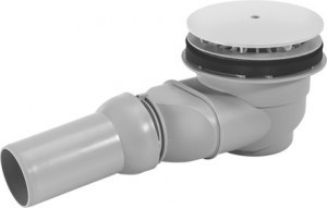 Duravit 790263000001000 Syfon odpl poziomy r.odpl 90mm chrom