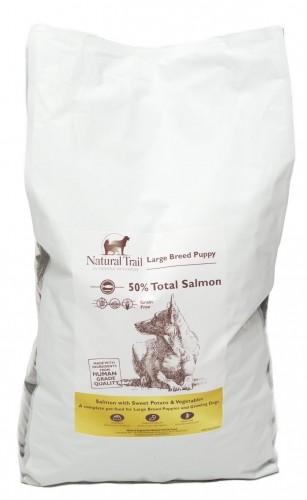 Natural Trail Salmon Puppy Large Breed Junior 12 kg