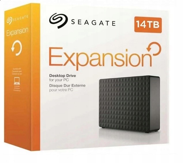 Seagate Dysk zewnętrzny Hdd Expansion Desktop 14TB
