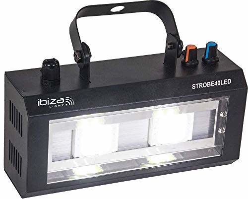 Ibiza Light & Sound STROBE40LED Strobe z 2 x 20 W 15-1231