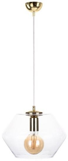 Keter lighting Nowoczesna lampa szklana wisząca EVE GOLD 901 KL-901