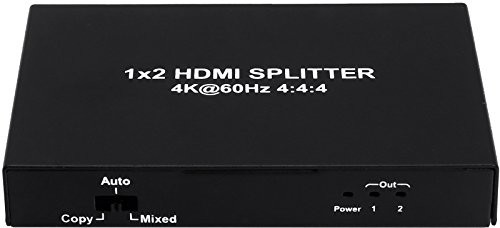 FeinTech feintech vsp01 HDMI Splitter czarny VSP01201