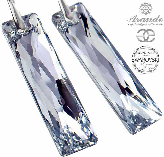 Swarovski piękne kolczyki COMET QUEEN SREBRO