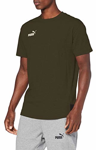 Puma Męska koszulka Ftblnxt Casuals Tee T-Shirt, zielony, m