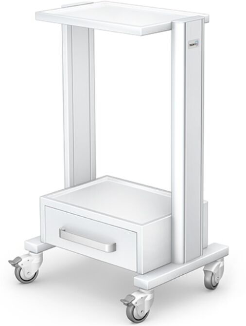 Ztm Tech-med G-001 stolik z 2 blatami pod aparaty medyczne i szufladą G-001