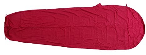Basic Nature unisex bawełniana tkanina wsypowa mumia kształt wsypa, czerwony, jeden rozmiar 1465310_Bordeaux_One Size