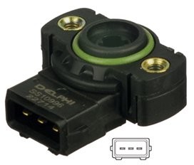 DELPHI Czujnik, ustawienie przepustnicy SS10996-12B1