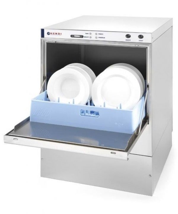 Hendi Zmywarka uniwersalna 50x50 cm z dozownikiem płynu myjącego i pompą spustową 230251