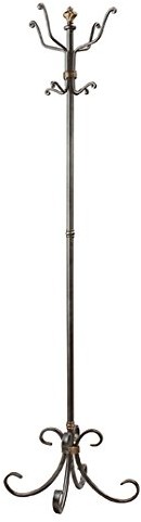 Haku-Möbel HAKU Möbel 88783 wieszak garderobiany 180 x 46 cm, antracyt