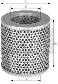 MANN Filtr powietrza -FILTER C 1131