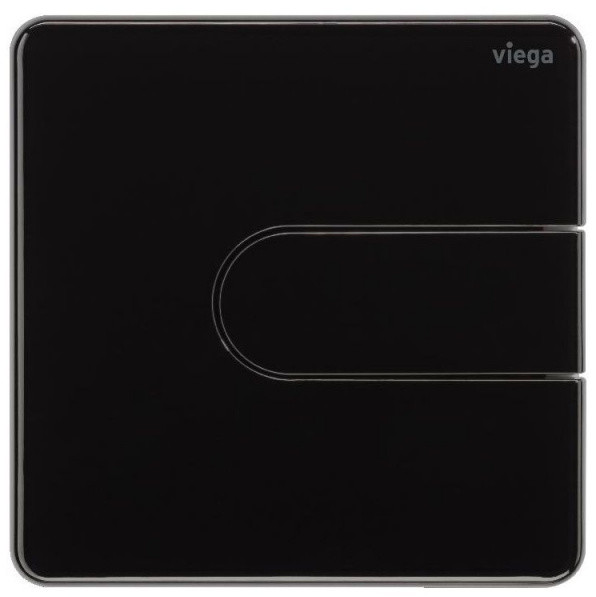 Viega Prevista Visign for Style 23 Przycisk spłukujący do pisuaru czarny 774578