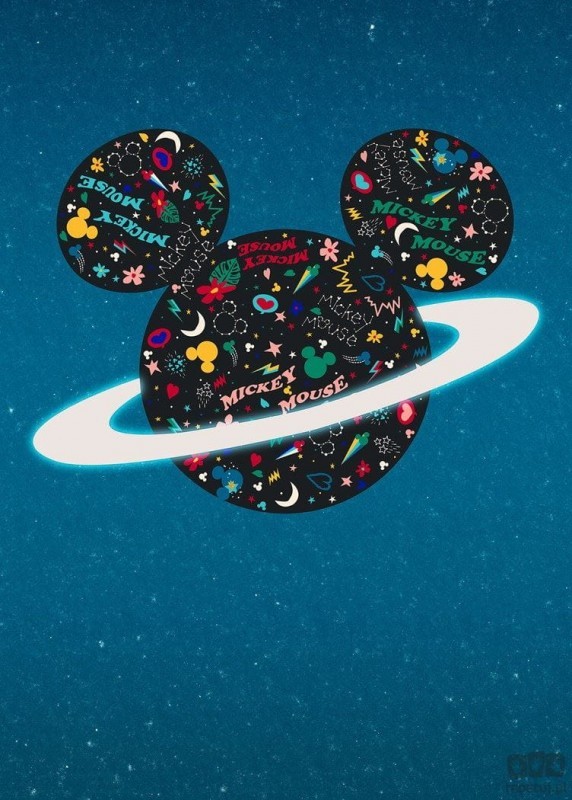 Komar Fototapeta Planet Mickey IADX4-026 IADX4-026_opcje