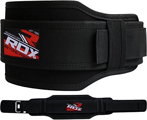 RDX pas dla kulturystów neoprenowy, czarny, XL WBN-5DB-XL