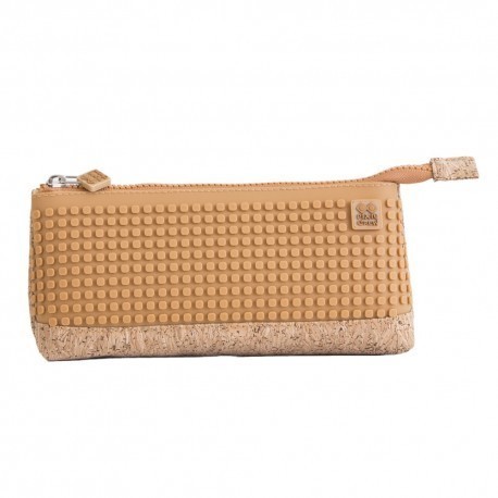 Pixelbags Piórnik saszetka brązowy