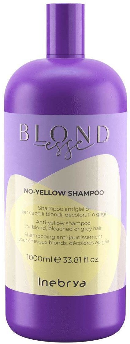 Inebrya Blondesse No-Yellow Shampoo szampon do włosów blond rozjaśnianych i siwych 1000ml 108015-uniw