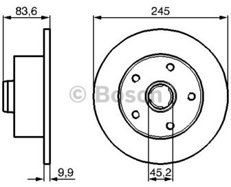 BOSCH (Automotive Aftermarket) (Automotive Aftermarket) 0 986 479 B48 0 986 479 B48