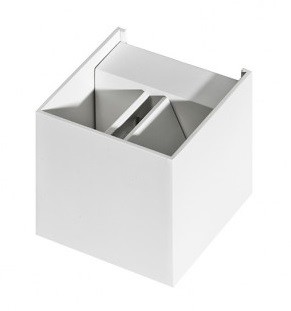 Azzardo Kinkiet Leticia AZ0951 oprawa ścienna w kształcie kostki w stylu nowoczesnym AZ0951