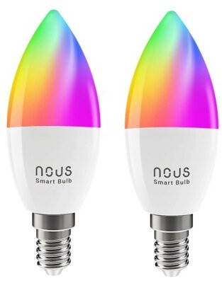 Nous Inteligentna żarówka LED NOUS P4 4.5W E14 WiFi 2 szt.) ŻARÓWKA P4