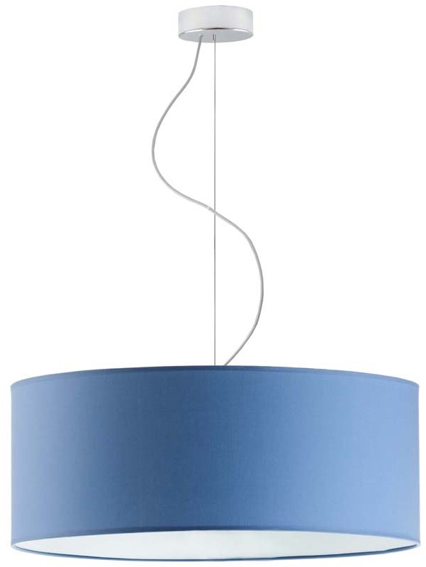 LYSNE Lampa wisząca dla dzieci HAJFA fi - 60 cm - kolor niebieski 14529/79 - kolor niebieski
