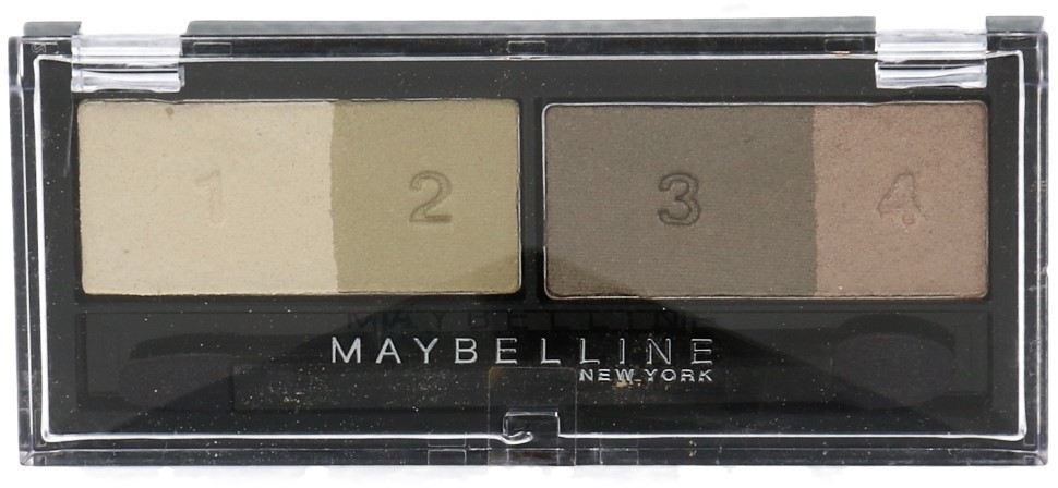 Maybelline Eye Studio Natural Impact Poczwórne Cienie 04 Glamour Greens