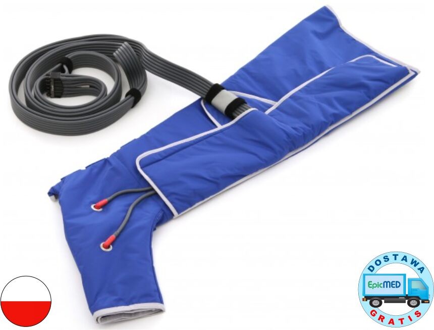 Metrum Cryoflex MC BOA mankiet uciskowy 12-komorowa nogawka na prawą kończynę dolną Mankiet 12k na prawą nogę