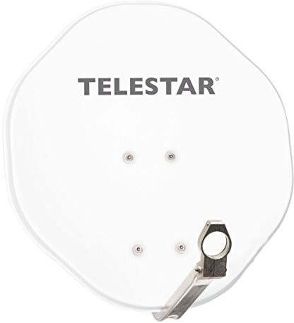 Telestar AluRapid 45 (45 cm aluminiowa, lustra, AluRapid kamer, 40 MM uchwyt konwertera LNB) biały 4024035094557