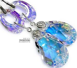 Arande SWAROVSKI piękny długi komplet AURORA BLOSSOM 2097639601